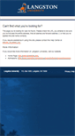 Mobile Screenshot of langstonu.org